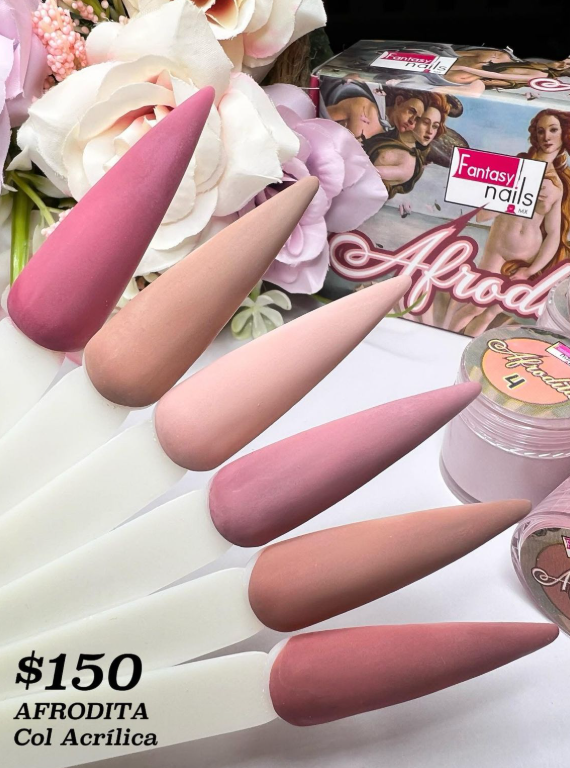 COLECCION ACRILICOS AFRODITA FANTASY NAILS